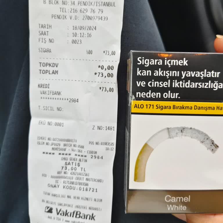 TTobacco Shop 3 Lira Komisyon Ücreti