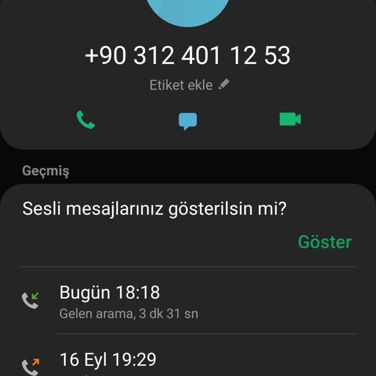 Vidyozone.mobi Ses Kaydı Ve Adıma Yapılacak İşlemi Bildirme 0312 4011253
