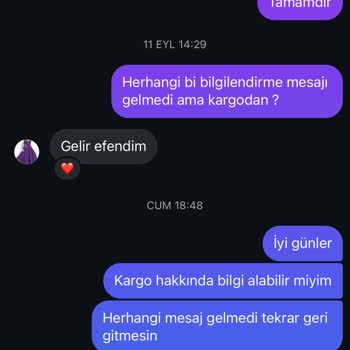 Butik_ahievran(Instagram) Yanlış Ürün Gönderimi Ve Değişim Sorunu