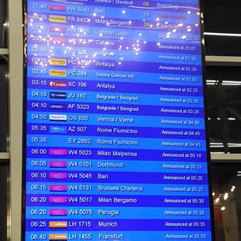 Air Albania Airalbania Havalimanında Saatlerce Beklemek