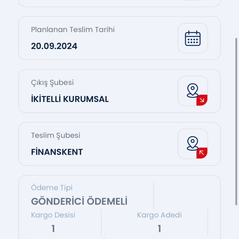 Aras Kargo Finanskent Şubesi Kargo Dağıtımı Şikayet