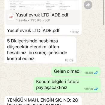 Ada Erkan Turizm Turizm Şirketi İle Yaşanan Finansal Problemler