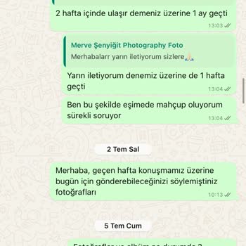 Merve Şenyiğit Photography Fotoğrafçı Hizmetleri Ve Müşteri Memnuniyeti