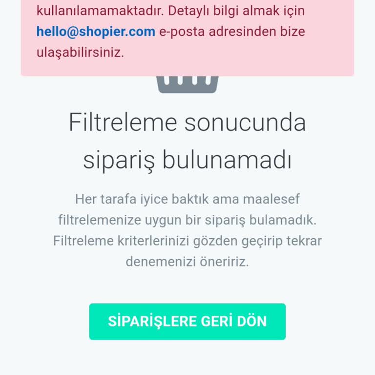 Shopier Hesabınız Aktif Değil Diyor