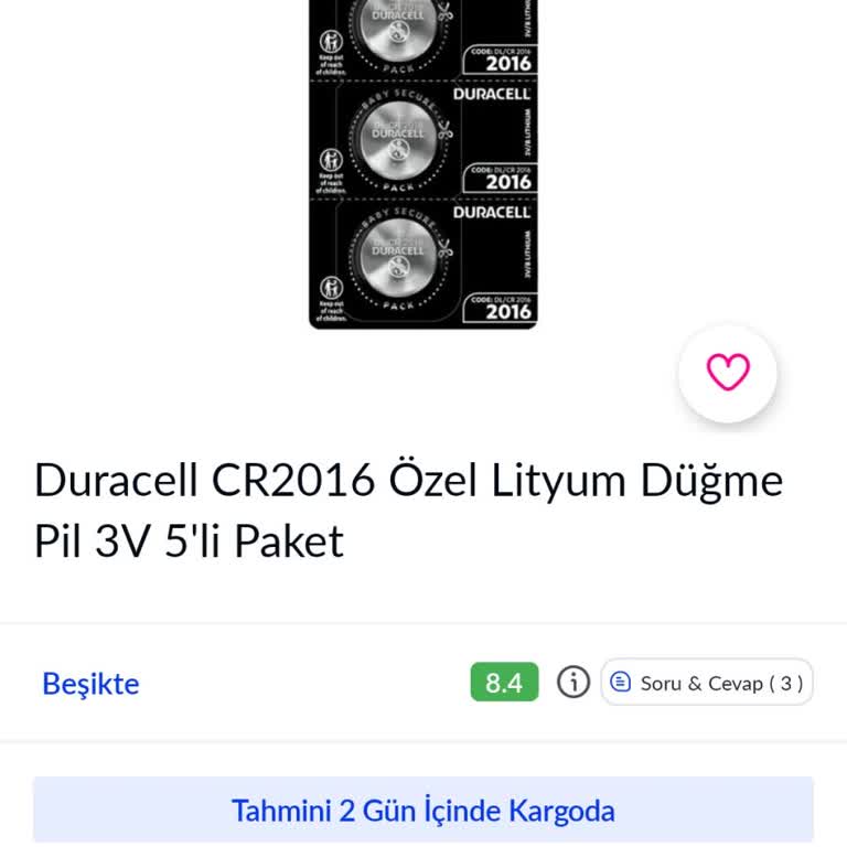 Pazarama Eksik Gelen Piller