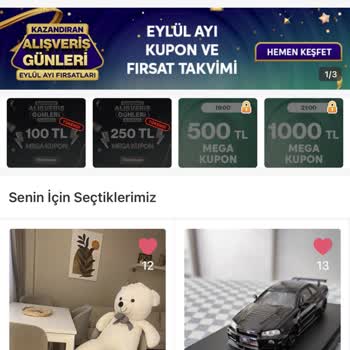 Dolap Dakikalarca Verilmeyen Kupon