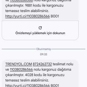 Yurtiçi Kargo Evde Olmama Rağmen Kapıya Gelip Teslim Etmedi