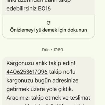 Aras Kargo Teslim Edilmeyen Kargo Ve Yanıltıcı Bilgilendirme