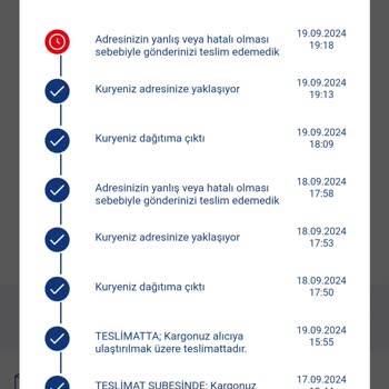 Aras Kargo Teslim Edilmeyen Kargo Ve Yanıltıcı Bilgilendirme