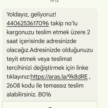 Aras Kargo Teslim Edilmeyen Kargo Ve Yanıltıcı Bilgilendirme