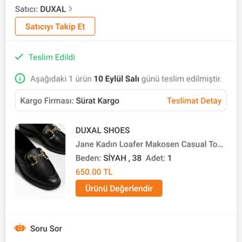 Trendyol Duxal Shoes 7 Günde Açılma Yapan Malları