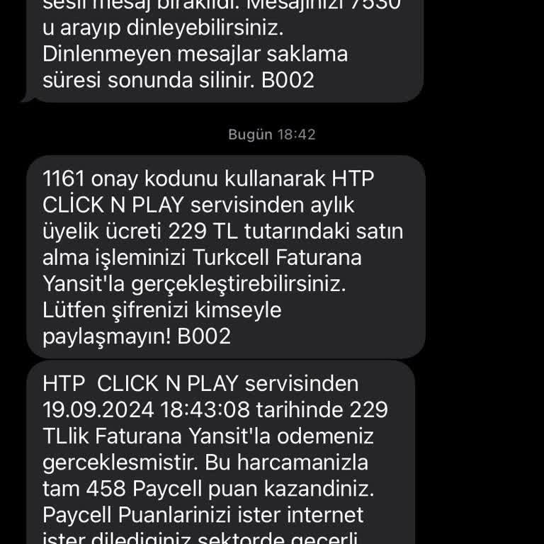 Yanlış Faturalandırma ve İstenmeyen Abonelik Sorunu