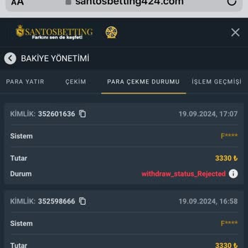 Santosbetting Canlı Destek Yanlış Yönlendirip Paranızı Kaybettiriyor