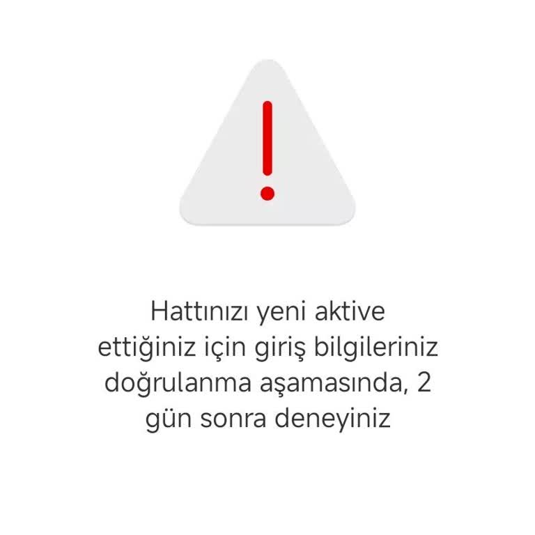 Vodafone Fırsatlar Dünyasına Erişim Sorunu