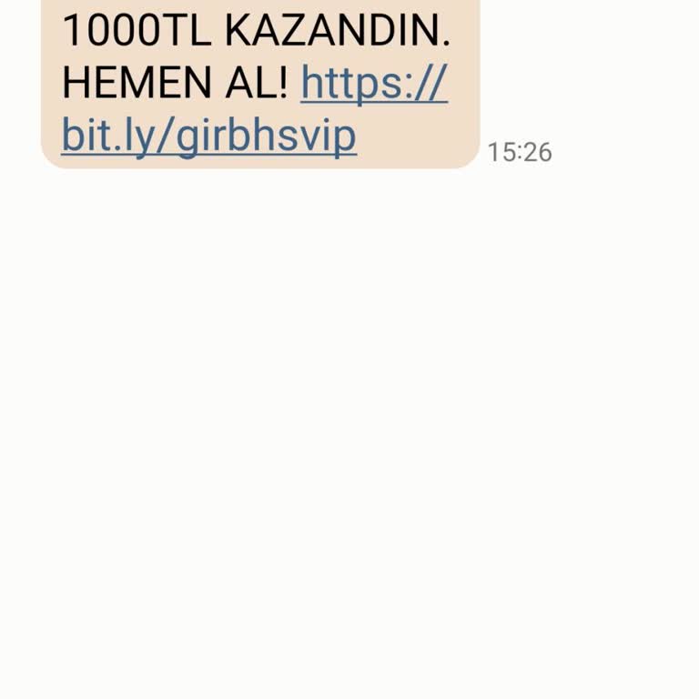 Vodafone'dan Gelen Bahis Mesajları Sorunu