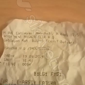 Antalya Çağlayan Şubesi A101 Ayıplı Malına Sahip Çık!
