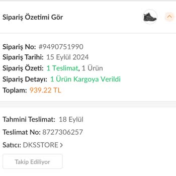 Trendyol Düzce Siparişi Ankara İstanbul Geziyor