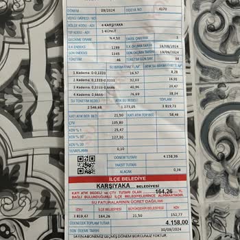 Karşıyaka Belediyesi Su Faturasında Anormal Artış