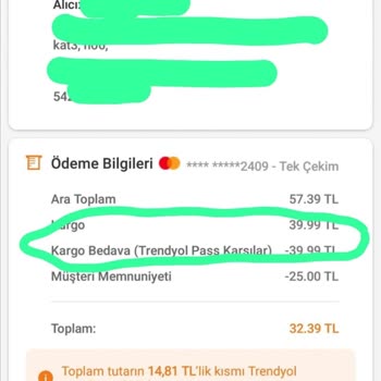 Trendyol'dan İptal Edilen Sipariş Ve Müşteri Hizmetleri Sorunu