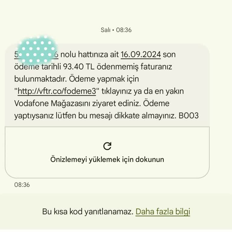 Vodafone'un İşlem Gecikmesi Nedeniyle Haksız Fatura