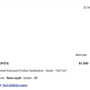 Decathlon Alınan Ürünün Kısa Sürede İndirime Girmesi