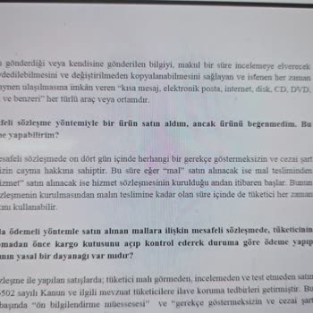 D&R Samsung Watch4 İade Sürecinde Yaşanan Sorunlar