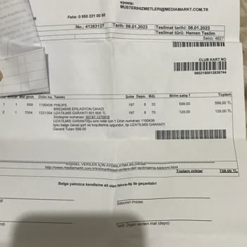 PHILIPS Ev Aletleri Philips Yetkili Servis Cihazımı Tamir Etmemekte Israrcı