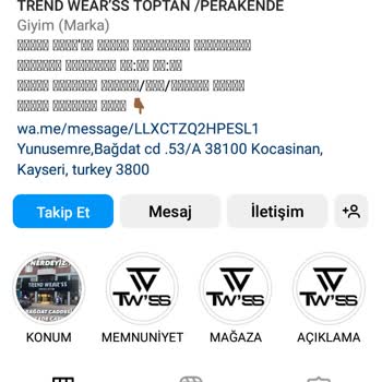 Trend Wear'ss Sipariş Sonrası İletişim Ve Kargo Sorunları