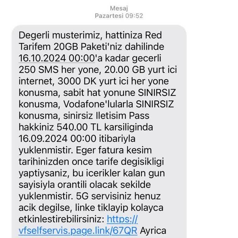 Vodafone'un Sürpriz Faturaları: %300 Fark ve Müşteri Hizmetlerine Ulaşamama