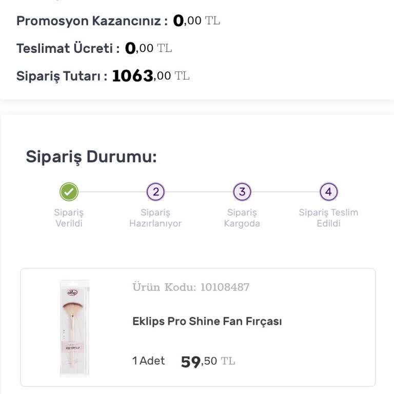 Gratis Siparişim Kargoya Verilmedi