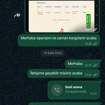 Seboştan Geleneksel Köy Ürünleri Ücret İadesi Yapmıyor