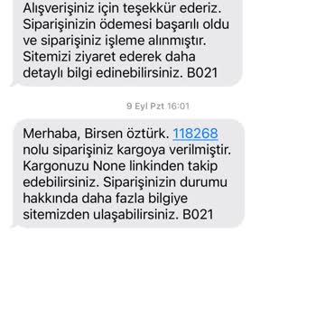Anne Ekspres Ürünüm Teslim Edilmedi