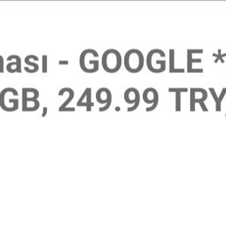 Google İzinsiz Hesabımdan Para Çekildi!