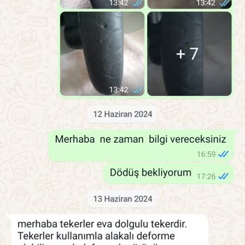 Pierre Cardin Çocuk Pierre Cardin Bebek Arabası Tekerlekler 1 Kullanımda Delikler Oldu