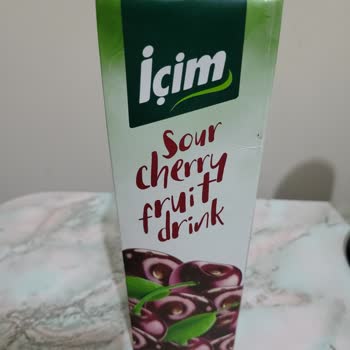 İçim Meyve Suyu İçim Marka Vişne Suyunda Küf Ve Çürük Tadı