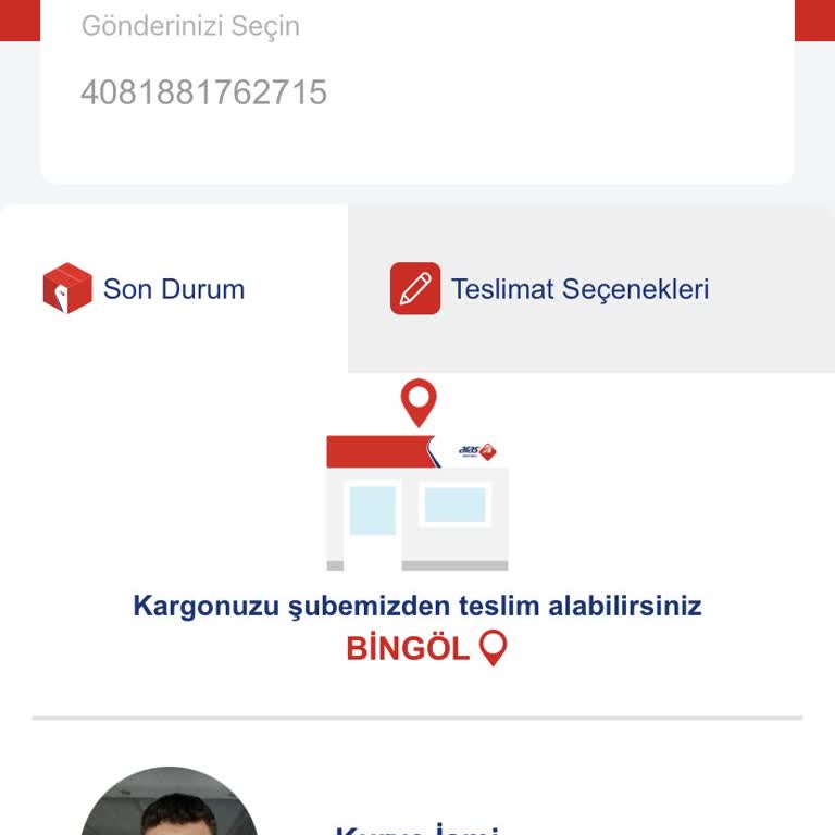 Aras Kargo Bingöl Şubesi Teslimat Yapmıyor.