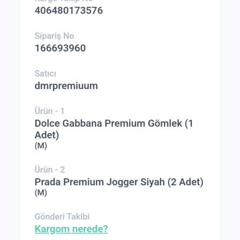 Ozd Premium Paramın İadesini Talep Ediyorum