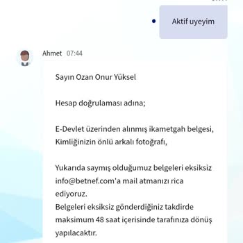 Güven Vermeyen Sitelerden Birisi Betnef