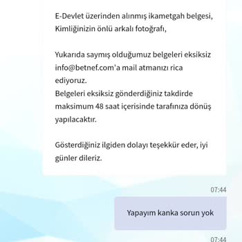 Güven Vermeyen Sitelerden Birisi Betnef