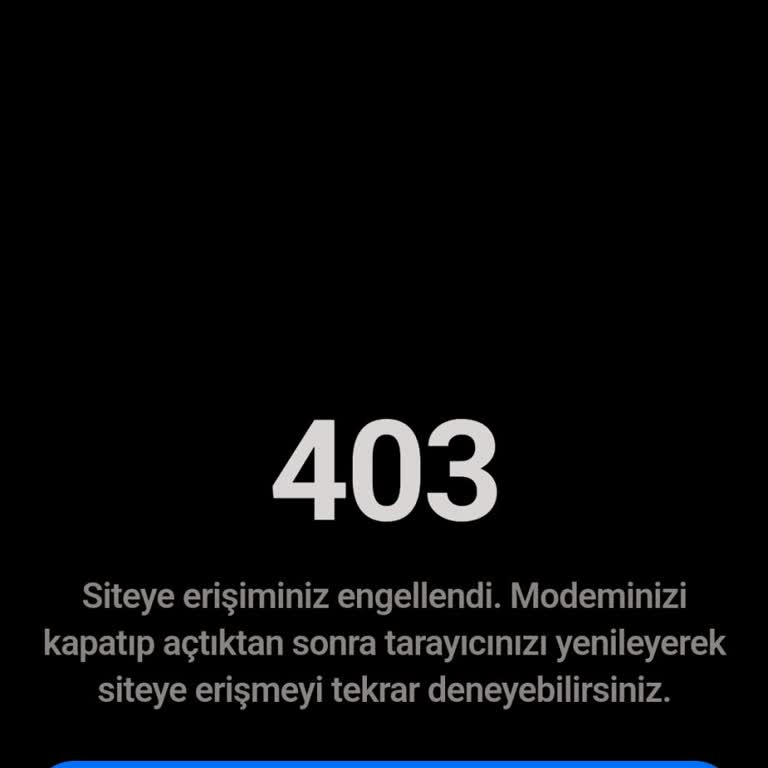 Tod TV 403 Erişim Engeli