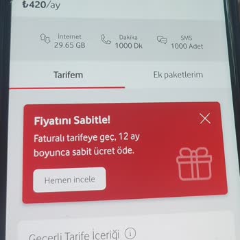 Vodafone'un Yetersiz Müşteri Hizmetleri ve Tarife Sorunları