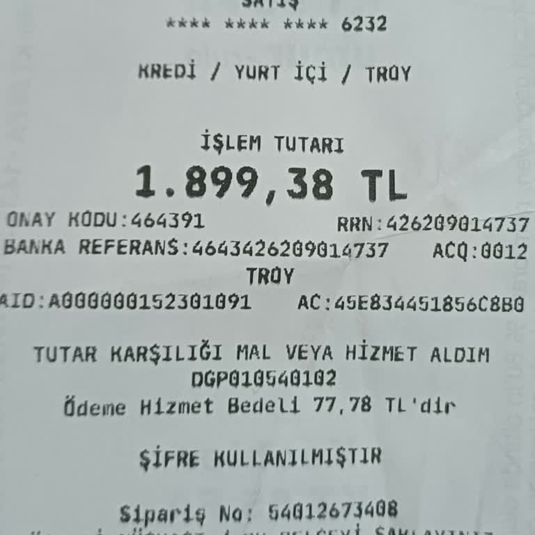 Tüvtürk Komisyon Ücreti Alması