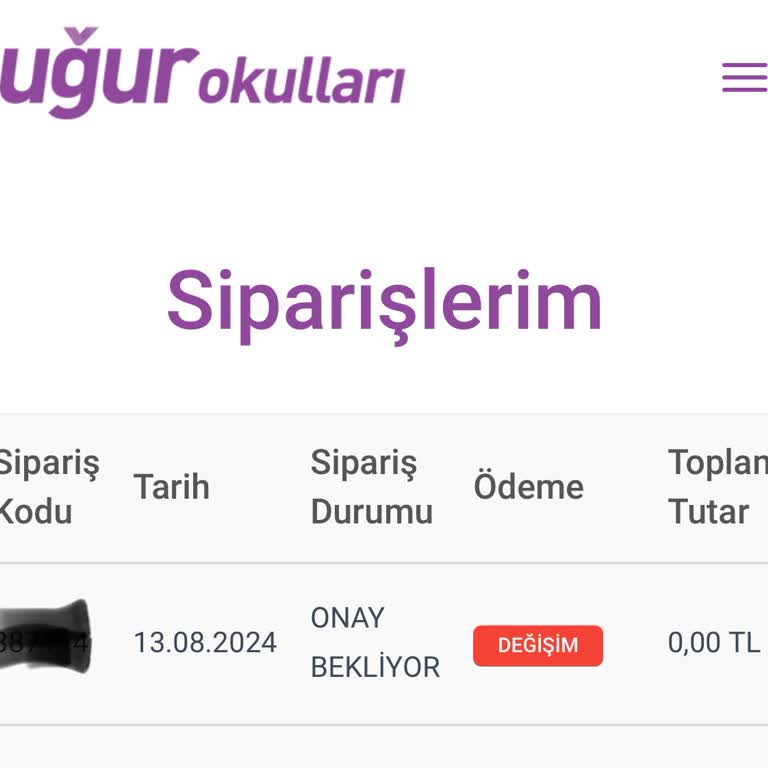 Uğur Okulları Kıyafet Siparişinde Yaşanan Gecikme