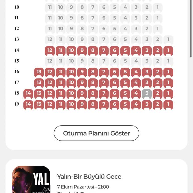 Bubilet Boş Koltuklar Olduğu Halde Bilet Alamıyoruz