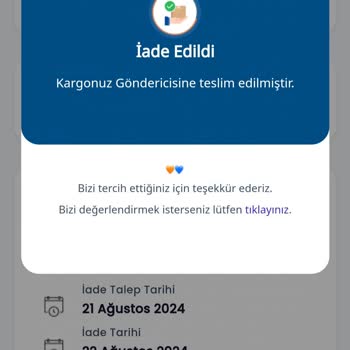 By Yasemin Kalaycı İade Almıyorlar Ve Mesajlara Cevap Verilmiyor