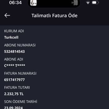 Yanlış Paket Tanımlaması ve Fahiş Fatura Ücreti