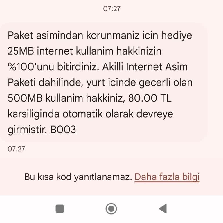 Vodafone Tarife Değişikliği ve Fahiş Ücretlendirme Sorunu