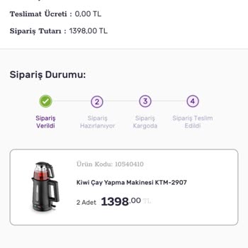Gratis Online Sipariş Şikayet