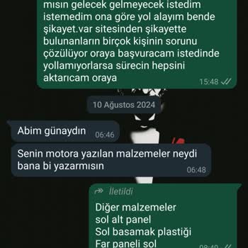 RKS Motor RKS Parça Mı Temin Etmiyor Servisleri Mi İhmalkar?