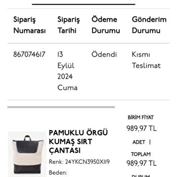 Yargıcı Online Gönderilmeyen Ürünlerin Para İadesinin Yapılmaması.